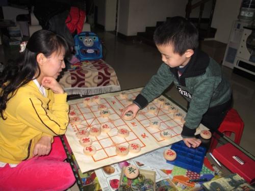 我学会了下棋