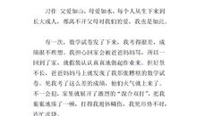 我想对爸爸说作文