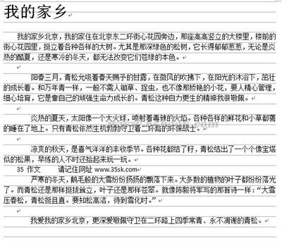 风景构图300字