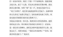 我的财富作文500字