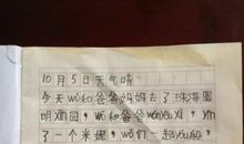 五年级日记150字