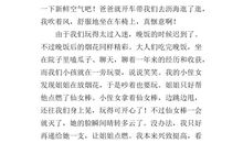 走亲戚作文500字