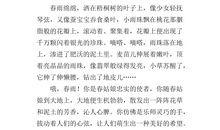 关于下雨天的作文