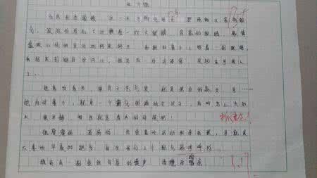 过去一年级的作文