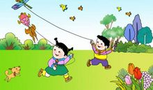 二年级放风筝的作文