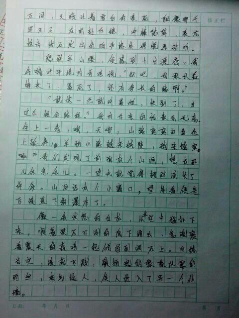 我学了什么作文