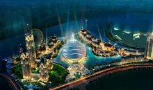 未来的海洋城市世界