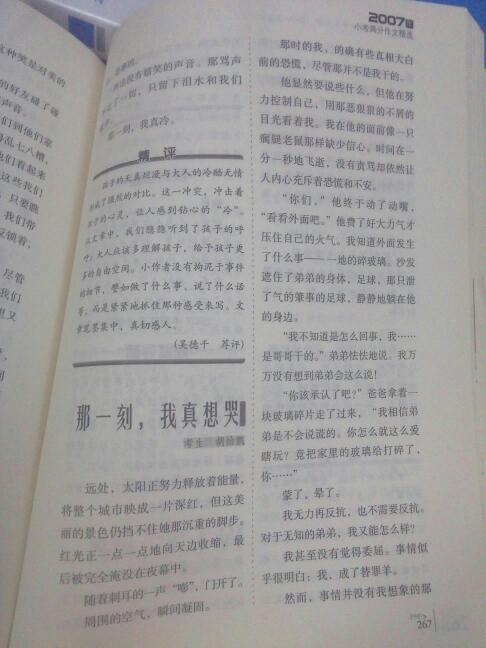 那个时候我很伤心作文