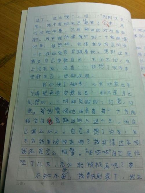 我回家的最后一天是800字