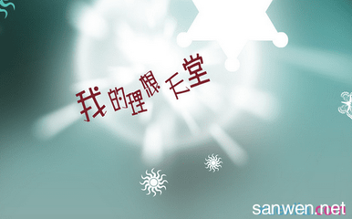 我的职业志向
