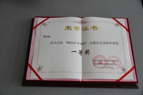 我的中国梦散文3000
