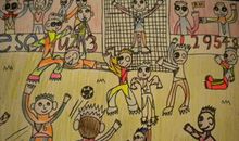 快乐的体育课作文