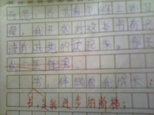 关于我和书故事的500个字