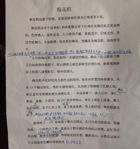梅花作文500字