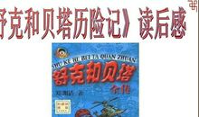 舒克贝塔历险记读后感