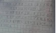 一件小事作文250字