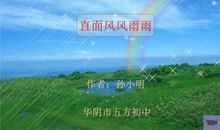 不经历风雨怎能见彩虹作文