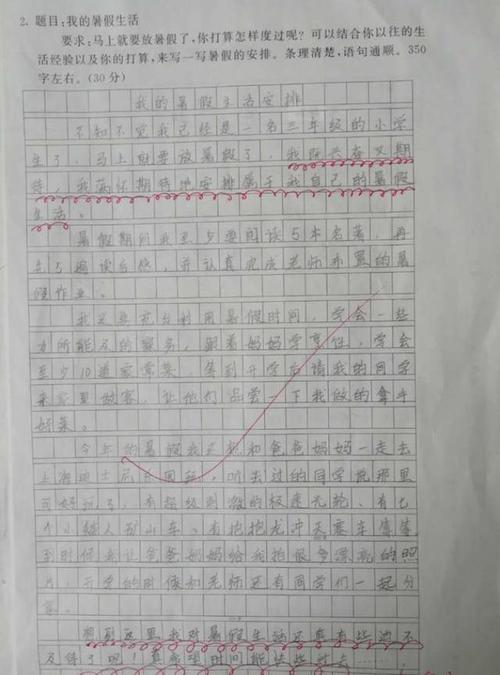 三年级学生精选论文