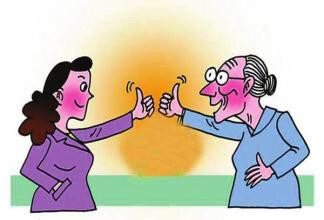给婆婆的留言
