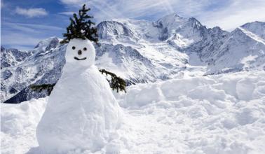 冬季积雪
