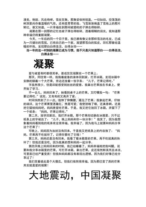 500字精简作文