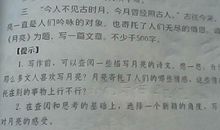 家乡的月亮作文