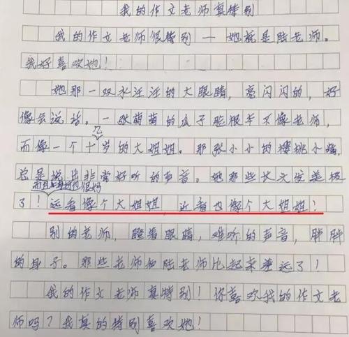 小学生组成我的母亲