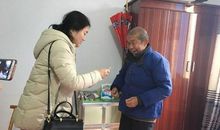 看望孤寡老人作文