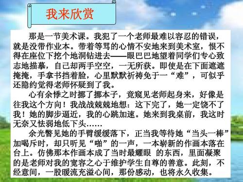 阳光成分500字