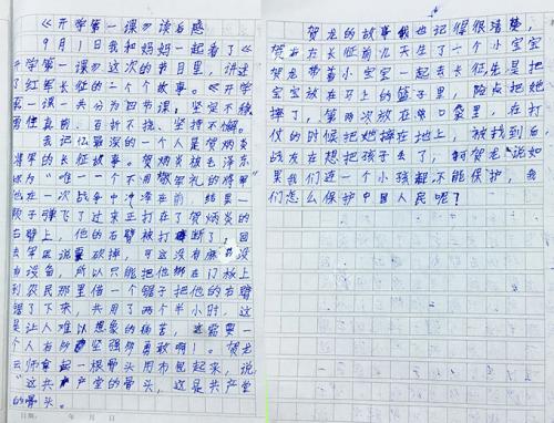 2014年第一堂课后500字