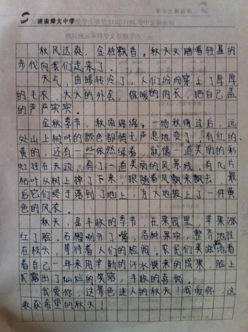 环境描述成分