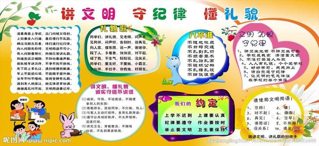 谈论文明并理解礼貌成分