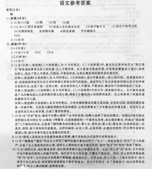 2018浙江舟山中学入学考试全场作文：重拾信心