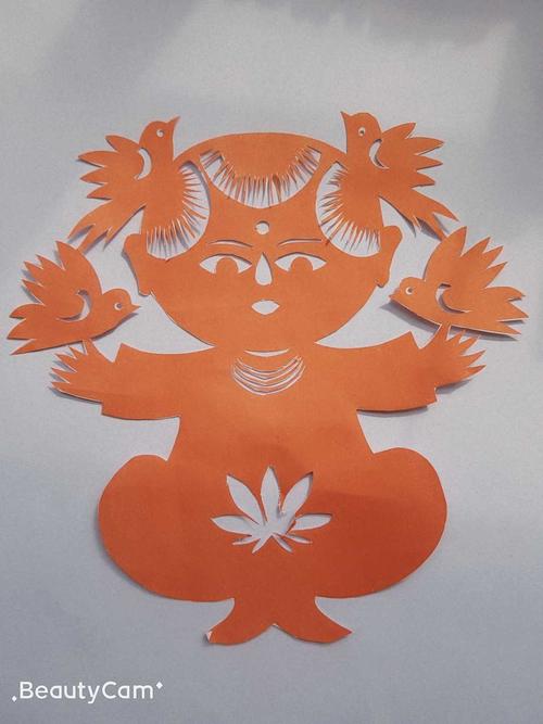 我学会了剪纸