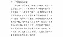 快乐的寒假作文400字