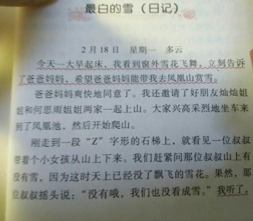 雪作文600字