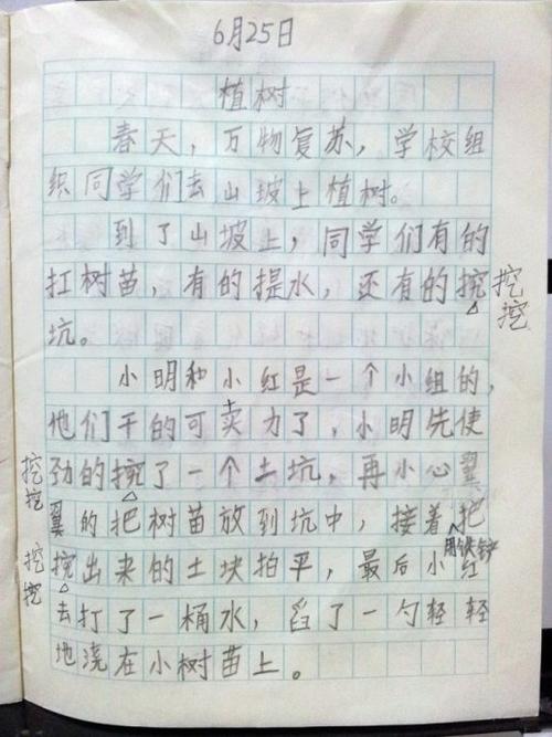 关于植树节的组成