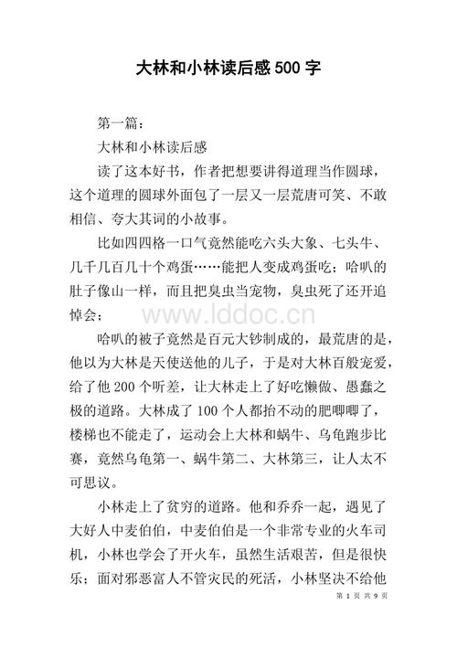 大林小林思想
