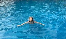 第一次学游泳