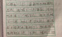 第一次作文初中