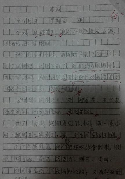 郊游组成