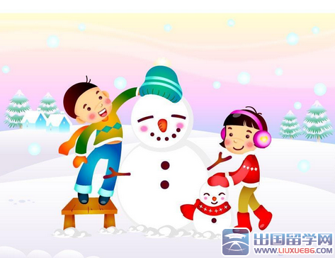 冬季雪人组成