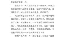 四季的雨作文400字