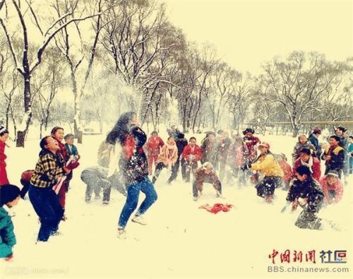 作文打雪仗500字