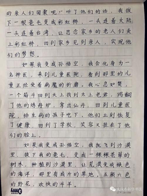 如果我的孙悟空写了350个字