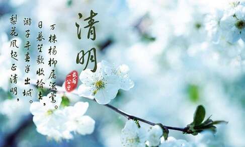 清明节为亲人哀悼