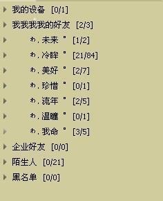 女性屏幕名称是什么？