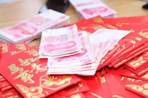 谢谢女儿在中秋节送红包