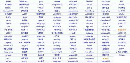 可爱的两个字符的屏幕名称