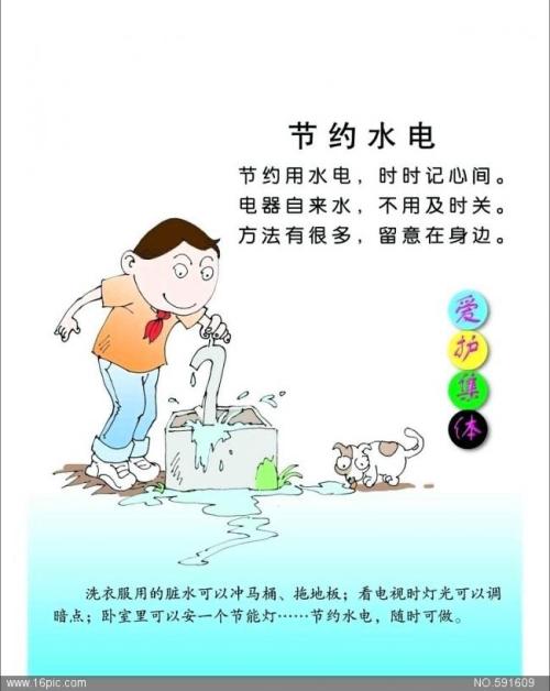 节水句子